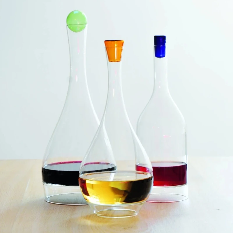 Carafe Perchée Magnum Weinkaraffe 95505 by L'Atelier du Vin color Svart