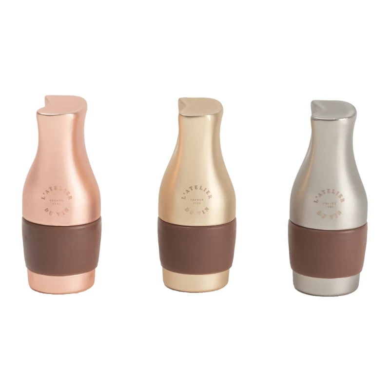 Le Trio Bouchons - Flaschenverschluss - 3er-Set 95741 by L'Atelier du Vin color Svart