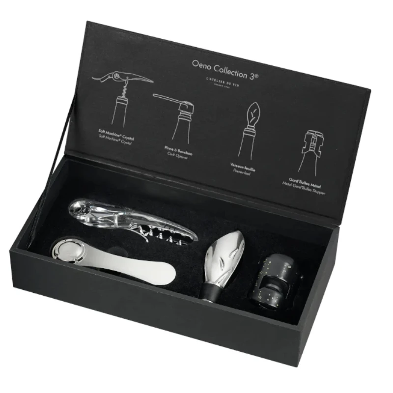 Oeno Collection 3 – Weinset 95702 by L'Atelier du Vin color Svart