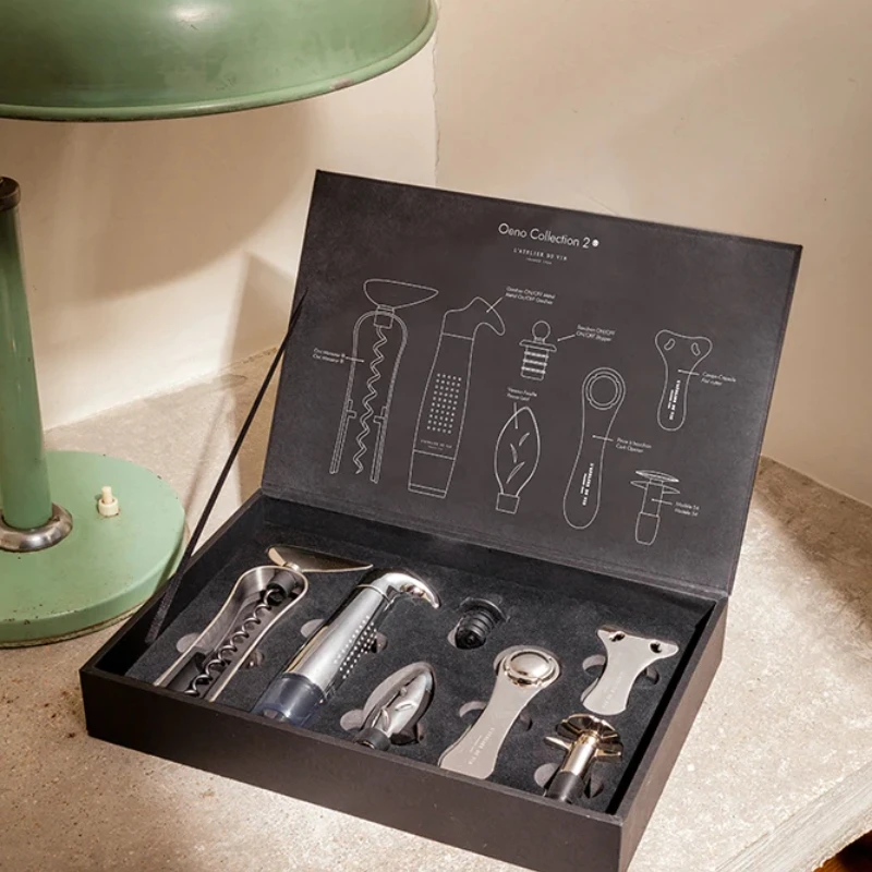 Oeno Collection 2 – Weinset 95610 by L'Atelier du Vin color Svart