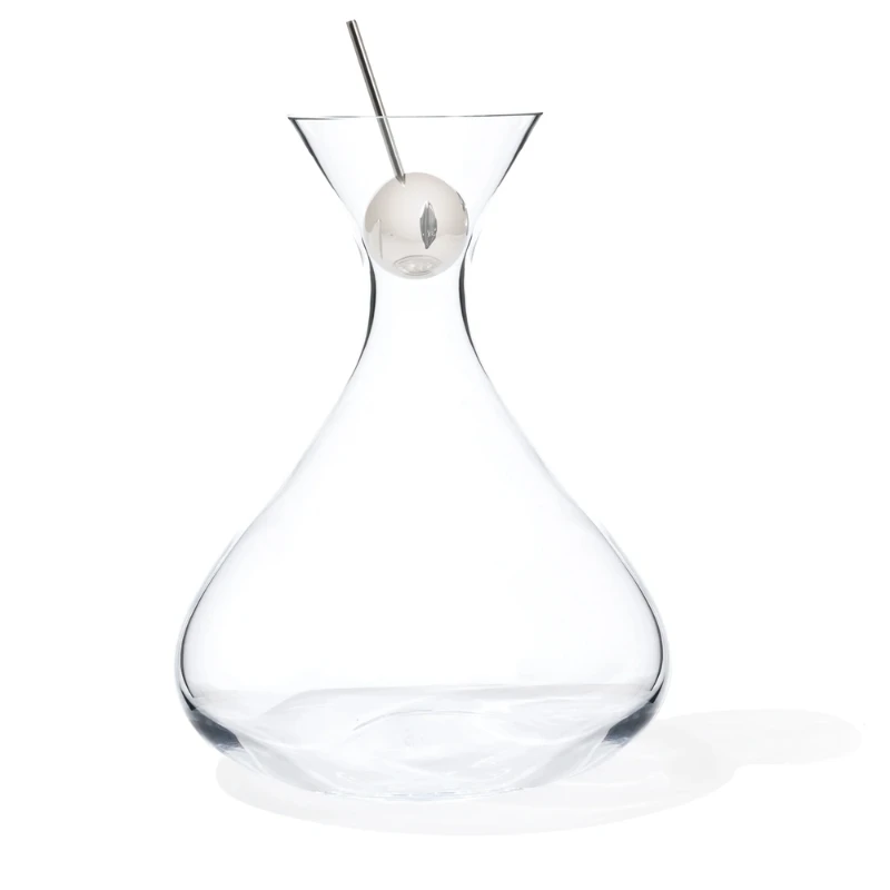 Open Cristal Developer Dekantierkaraffe 95017 by L'Atelier du Vin color Svart