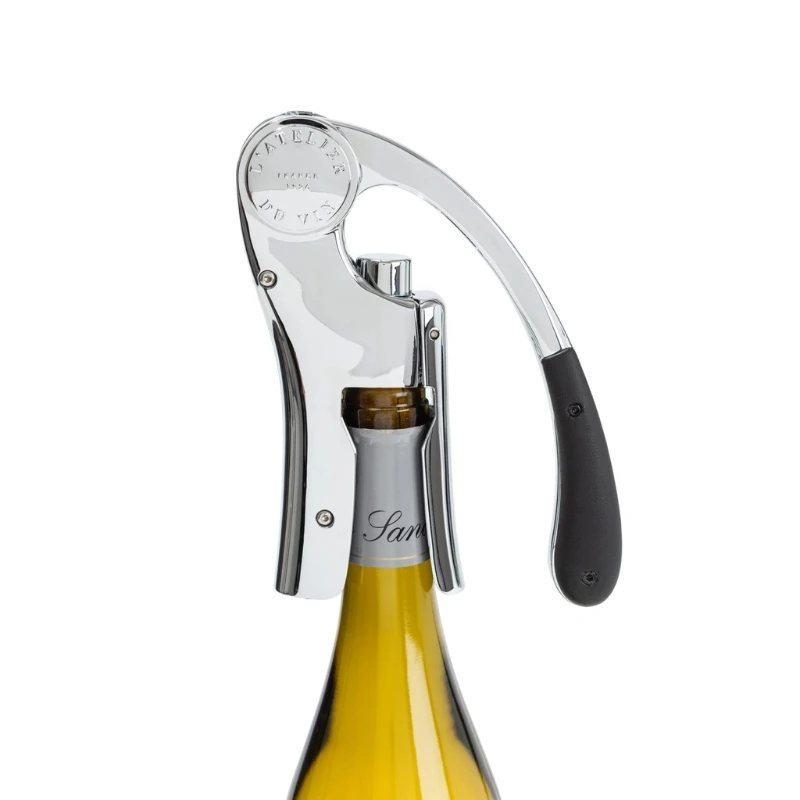Up & Down Weinset mit Korkenzieher und Flaschenverschluss 95760 by L'Atelier du Vin color Svart