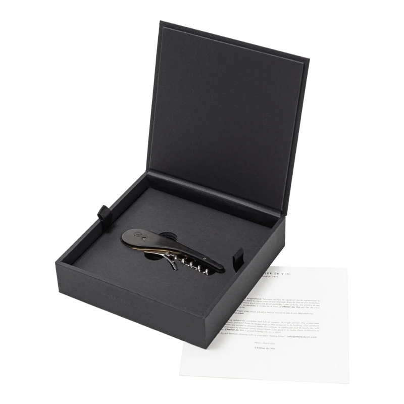 Soft Machine Blade – Le Pierre Korkenzieher 95772 by L'Atelier du Vin color Svart