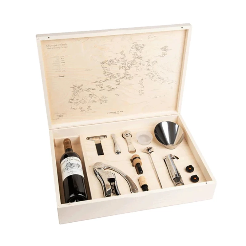 Oeno Box Connoisseur 1 – Weinset 95507 by L'Atelier du Vin color Svart
