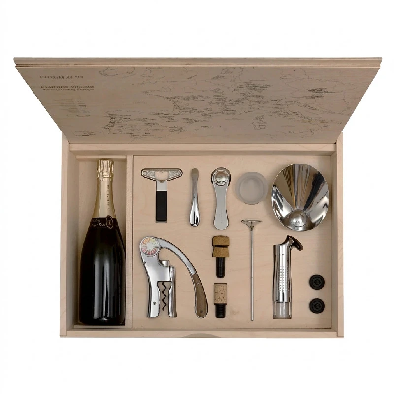 Oeno Box Connoisseur 1 – Weinset 95507 by L'Atelier du Vin color Svart
