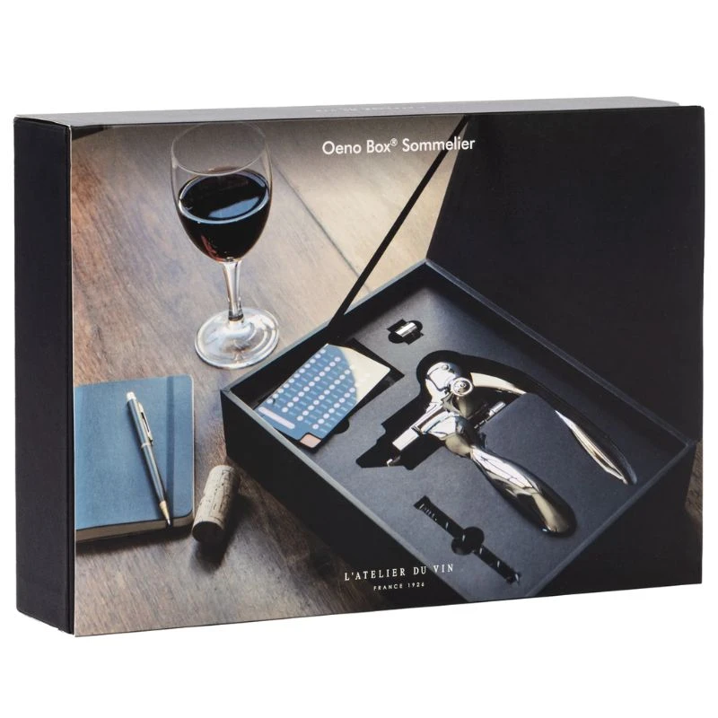 Oeno Box Sommelier - Wein-Set 95261 by L'Atelier du Vin color Svart