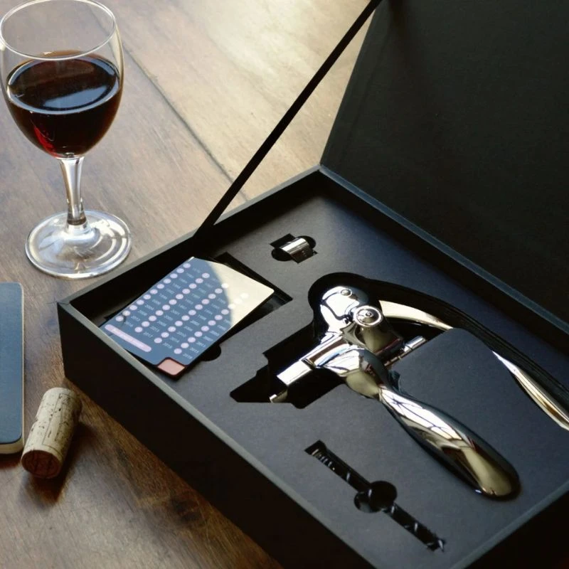 Oeno Box Sommelier - Wein-Set 95261 by L'Atelier du Vin color Svart