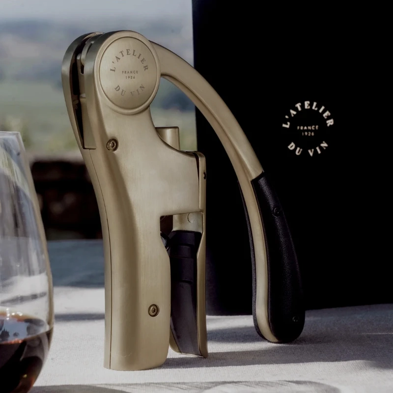 Oeno Motion Gold Nomad Korkenzieher 95729 by L'Atelier du Vin color Svart