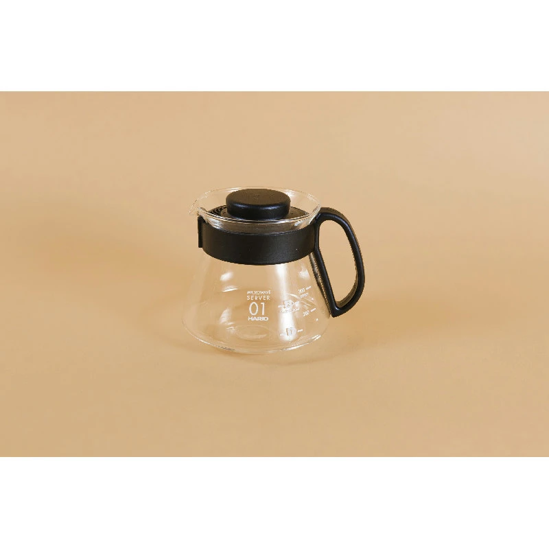 V60 Kaffeekanne - 01 - 360 ml XVD-36B by Hario color Svart