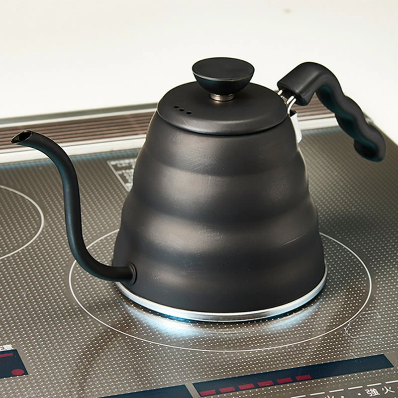 V60 Buono Wasserkessel - 03 - 1,2 l - Mattschwarz VKB-120MB by Hario color Svart