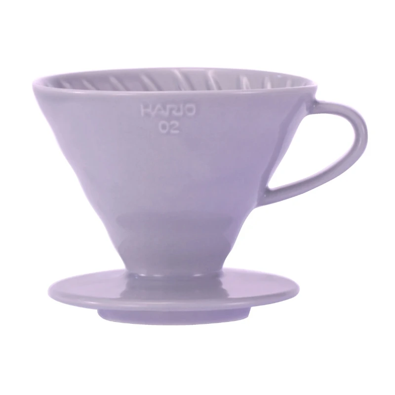 Hario V60 Keramik-Kaffeefilter 02 – Lila VDC-02-PUH by Hario color Svart