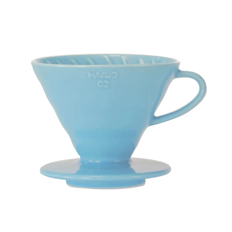 HARIO V60 Keramik Colour 02 Dripper – Blau VDC-02-BU by Hario color Svart