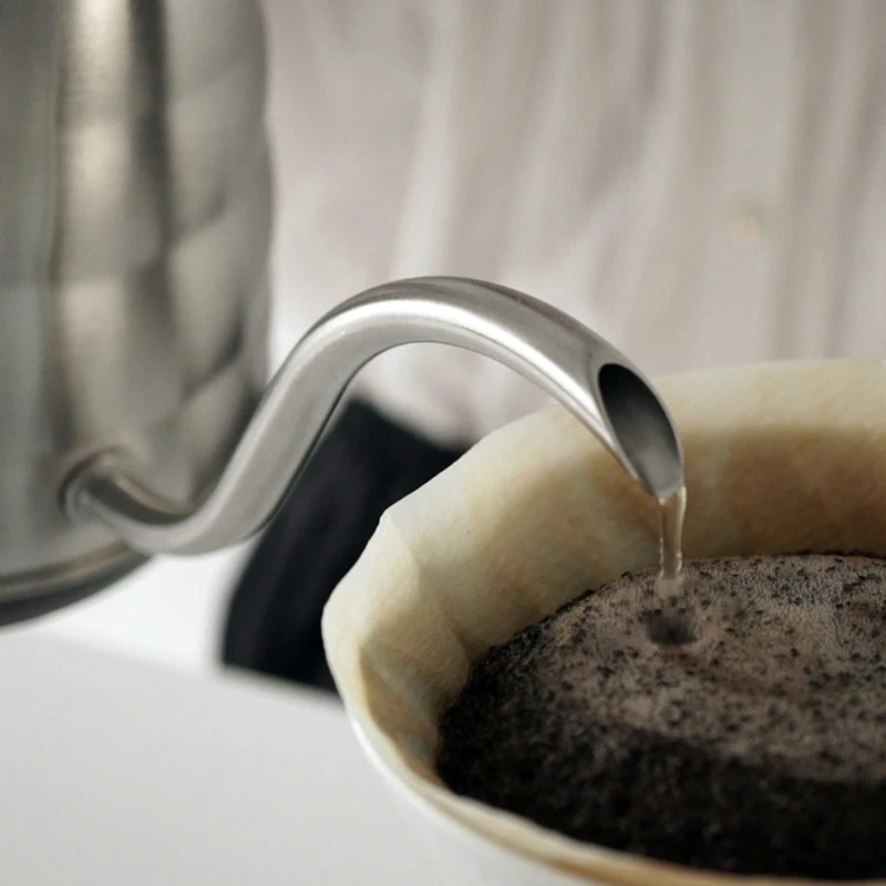 V60 BUONO Elektrischer Wasserkocher - 800 ml - Edelstahl EVKB-80E-HSV by Hario color Svart