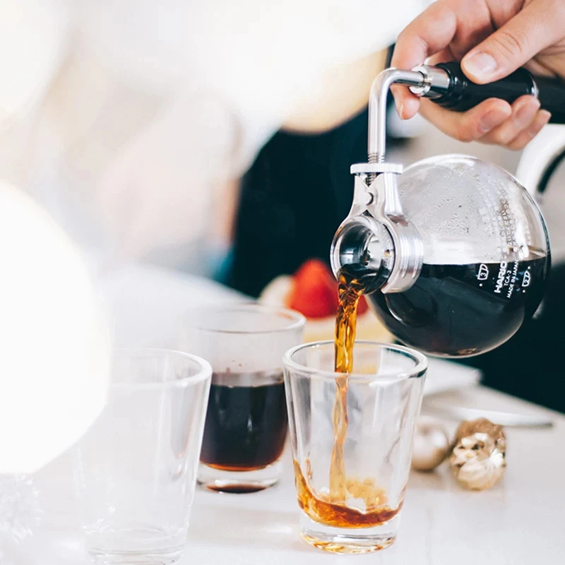 Hario Technica Kaffee-Syphon 5 Tassen (600 ml) TCA-5 by Hario color Svart