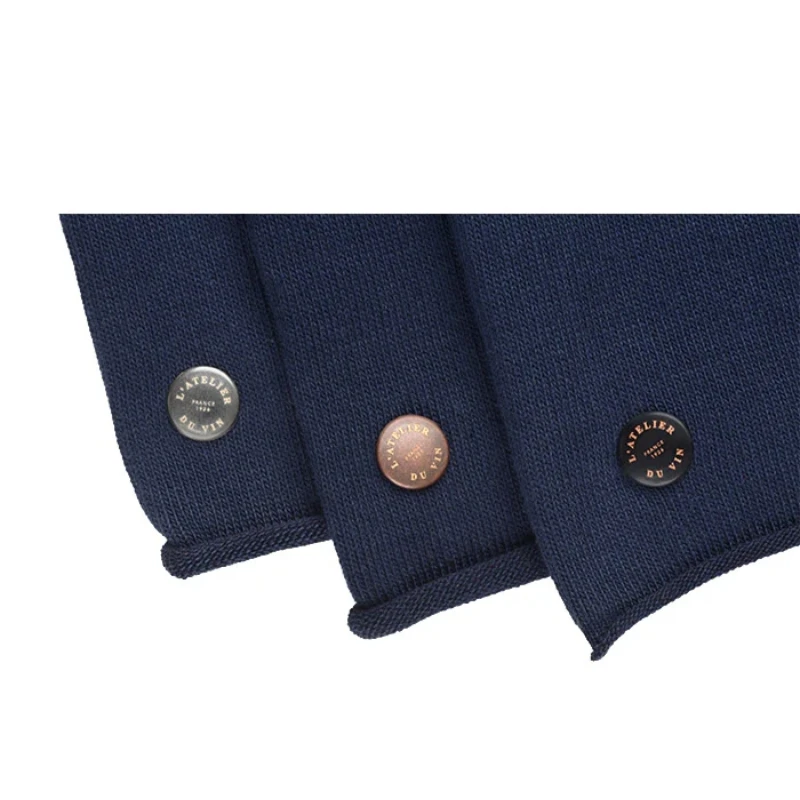 Cache Bouteille Flaschenhüllen – 3er-Set 95385 by L'Atelier du Vin color Svart