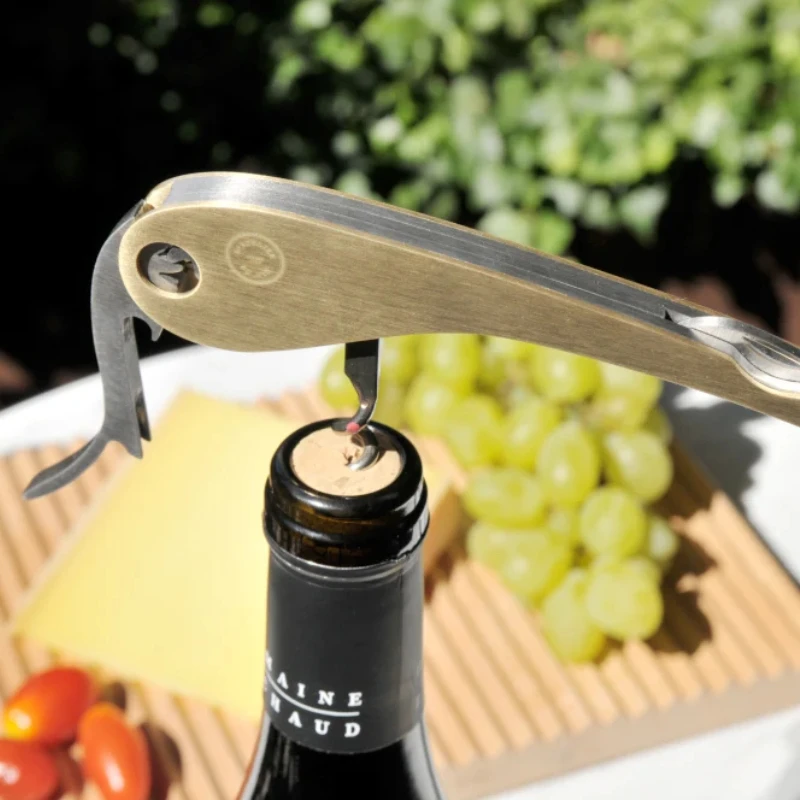 Soft Machine Brass Korkenzieher 95647 by L'Atelier du Vin color Svart