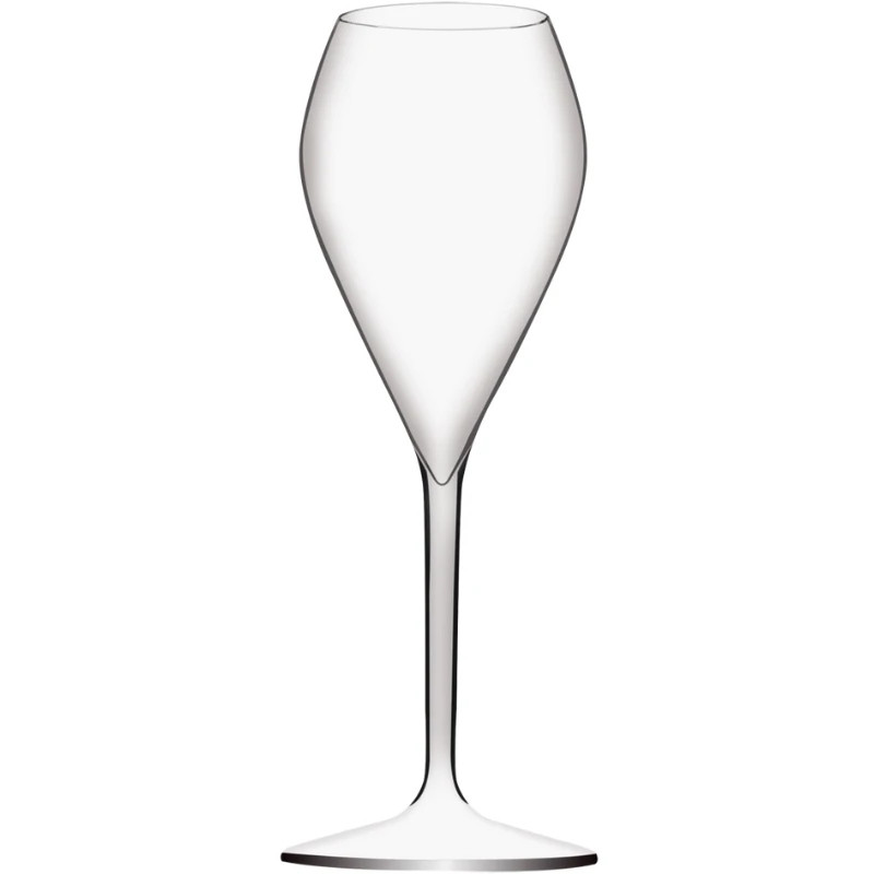 Flute Lounge Sektglas Tritan 24 cl – 6er-Set GFL0024 by Barprofessional color Svart