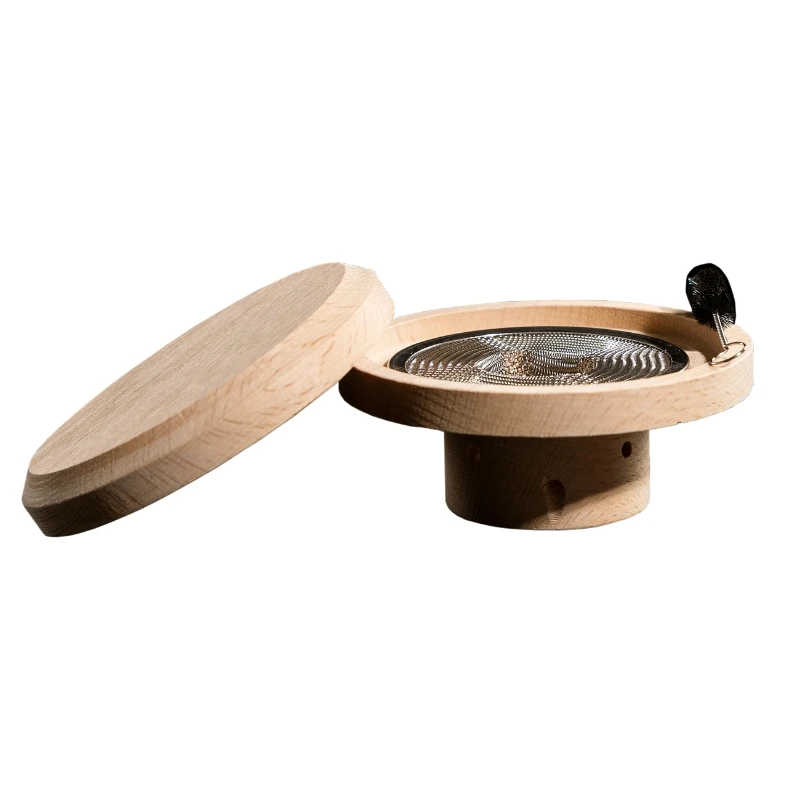 Cocktail Smoker aus Holz SMWOOD1 by Barprofessional color Svart