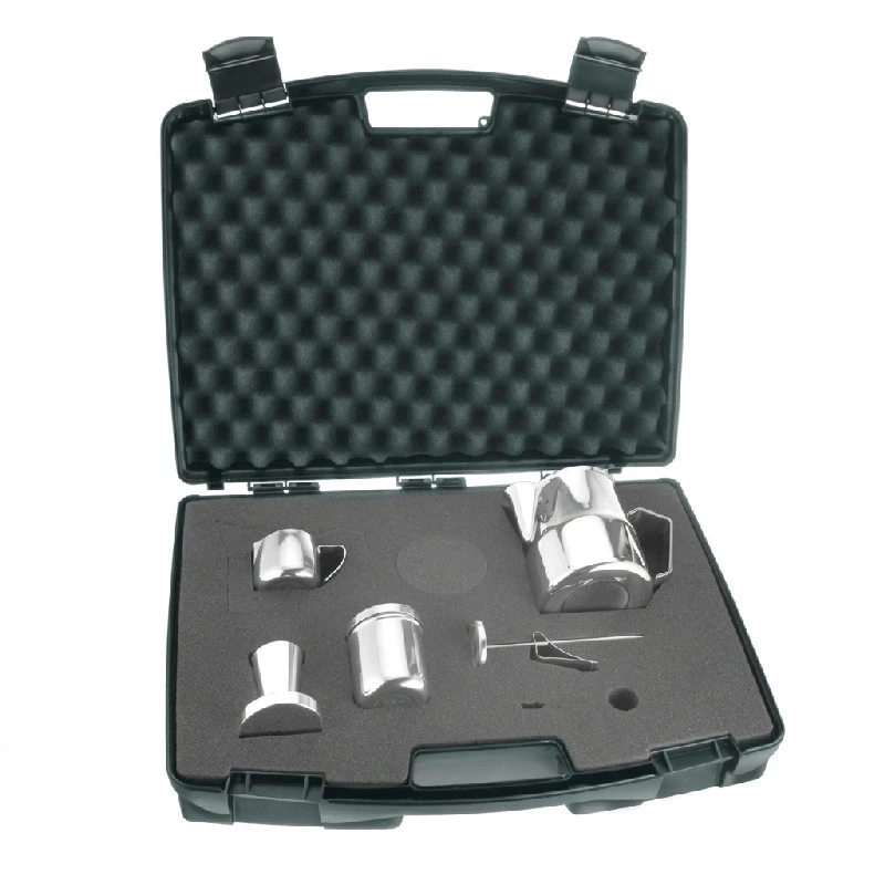 Barista-Set in Geschenkbox mit Zubehör CBK0005 by Barprofessional color Svart