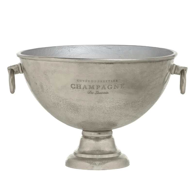 Champagnerschale Vintage Aluminium WVCB11S by Barprofessional color Svart