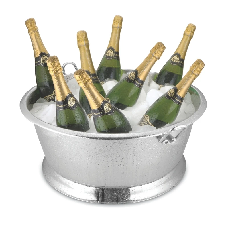 Wine Bowl Portofino Weinkühler Kupfer Ø55 cm WKRV055 by Barprofessional color Svart