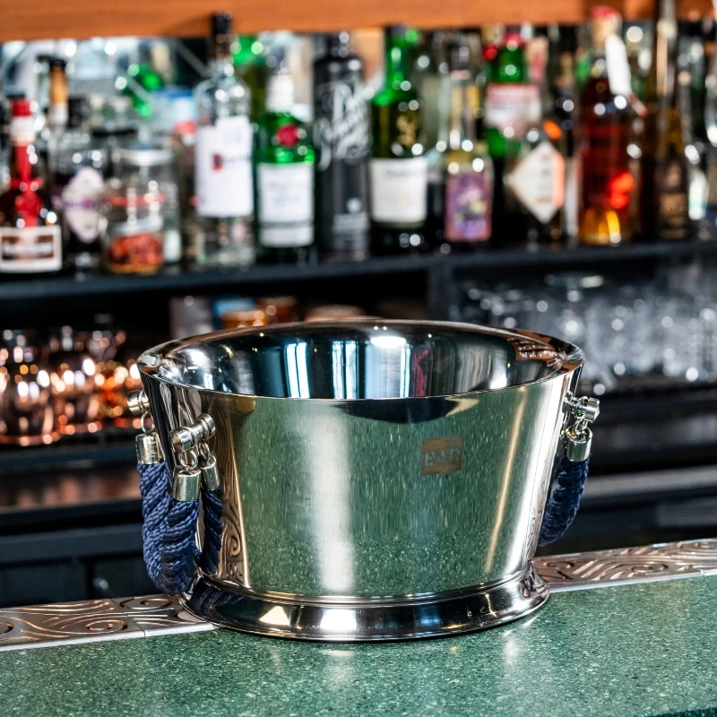 Wine Bowl Avelengo - doppelwandig WAV0037 by Barprofessional color Svart