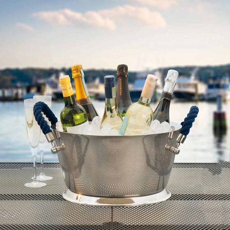 Wine Bowl Avelengo - doppelwandig WAV0037 by Barprofessional color Svart