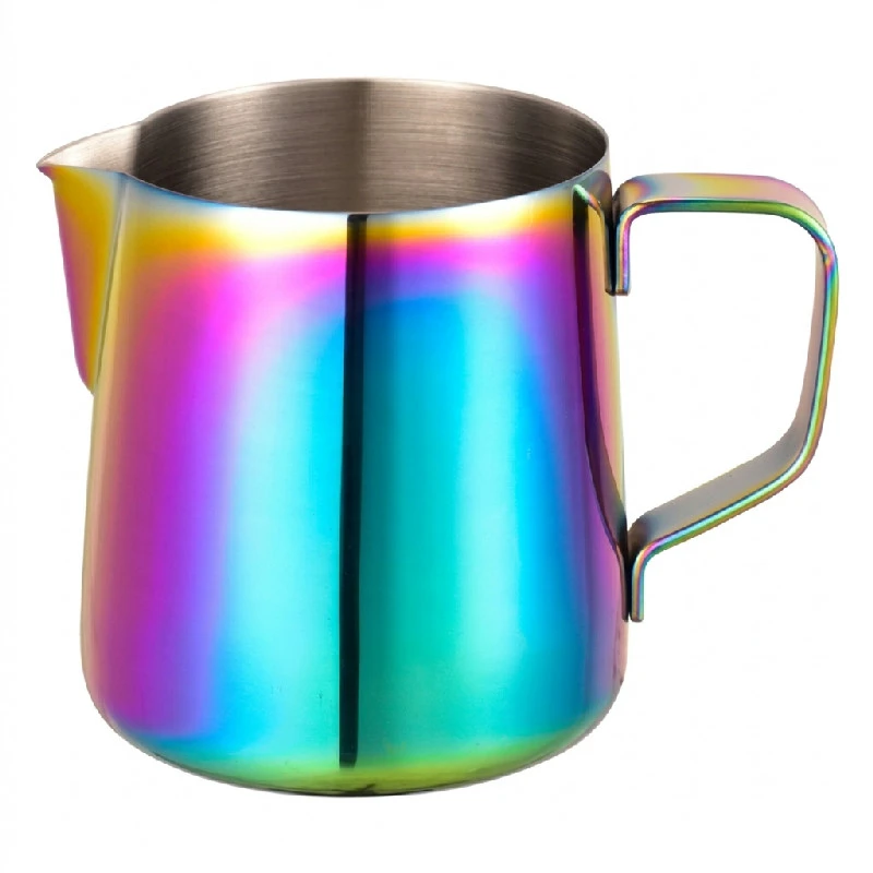 Milchkännchen Rainbow 500 ml MJRC500 by Barprofessional color Svart