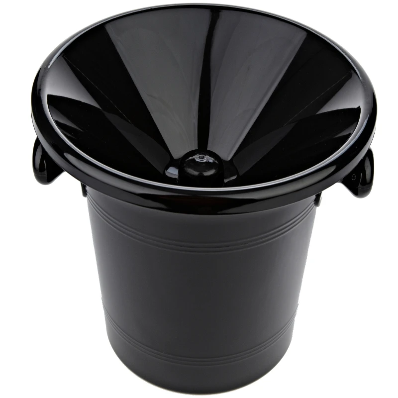 Spucknapf aus Kunststoff 3,7 Liter WSP0002 by Barprofessional color Svart