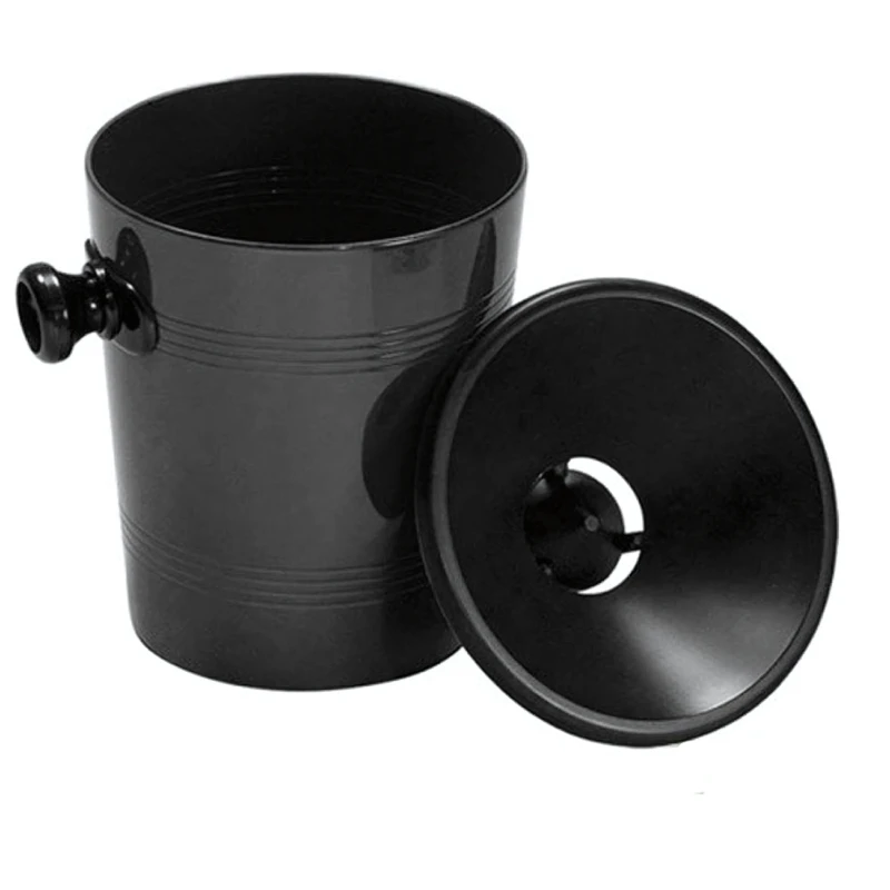 Spucknapf Kunststoff 1,2 Liter WSP1200 by Barprofessional color Svart