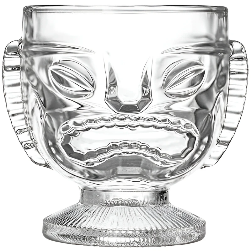 Tiki-Becher TwoFace 400 ml TIFA400 by Barprofessional color Svart