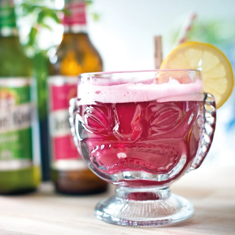 Tiki-Becher TwoFace 400 ml TIFA400 by Barprofessional color Svart