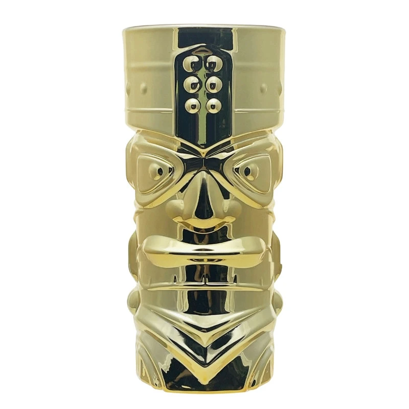 Tiki Highball-Glas Gold 450 ml TIGG450 by Barprofessional color Svart