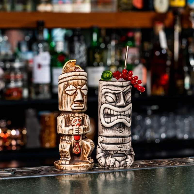 Tiki-Becher Samif 445 ml TIKI445 by Barprofessional color Svart
