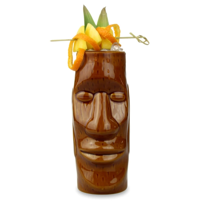 Tiki-Becher Easter Islander 450 ml TIKI450 by Barprofessional color Svart