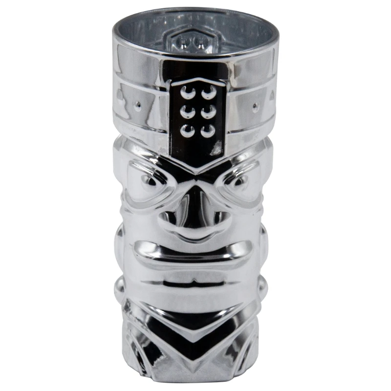Tiki Highball-Glas Silber 450 ml TISI450 by Barprofessional color Svart