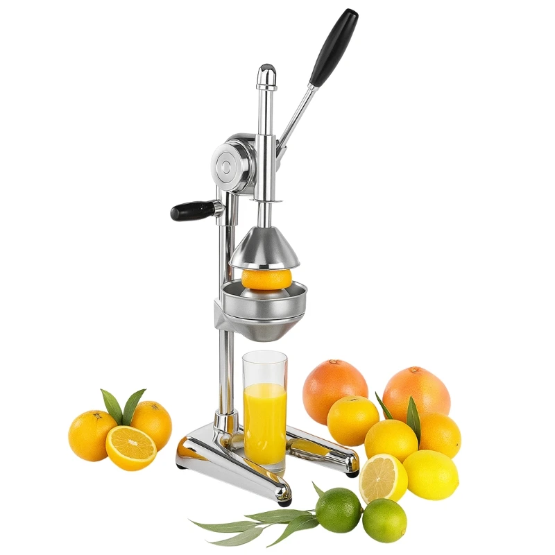 Manuelle Zitruspresse aus Edelstahl MCJ0001 by Barprofessional color Svart