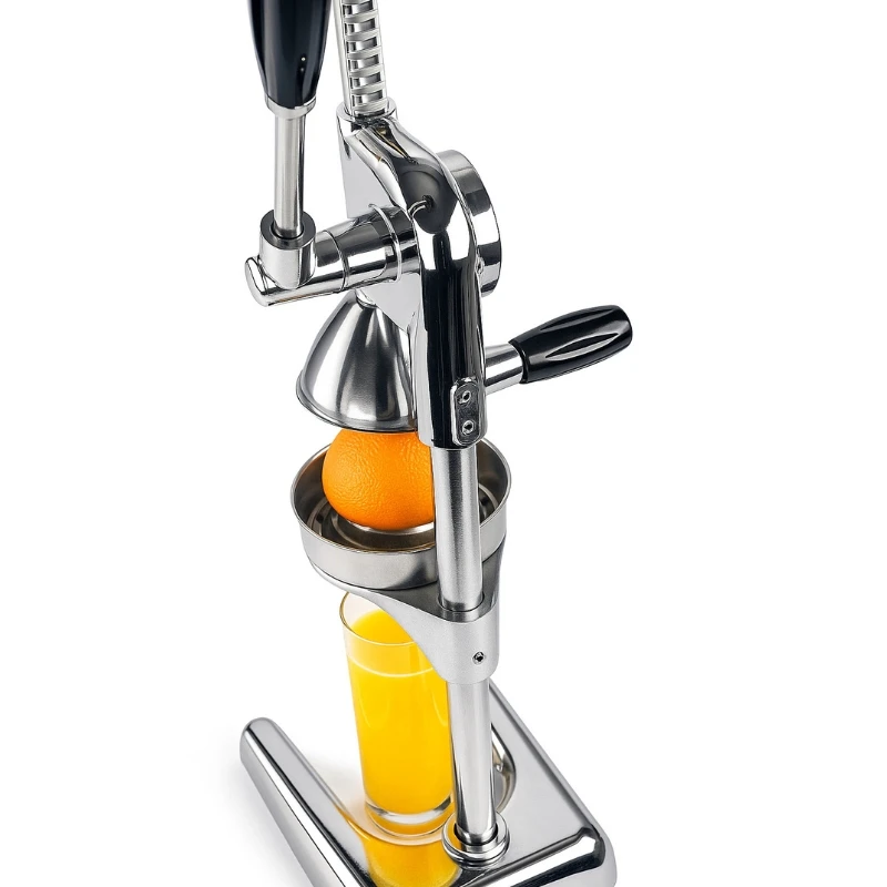 Manuelle Zitruspresse aus Edelstahl MCJ0001 by Barprofessional color Svart