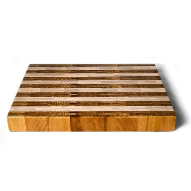 Schneidebrett aus Holz, zweifarbig 40x30x5 cm SNW4030 by Barprofessional color Svart
