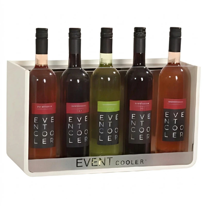 Eventkühler Vario 5 für 5 Flaschen ECVAR05 by Barprofessional color Svart