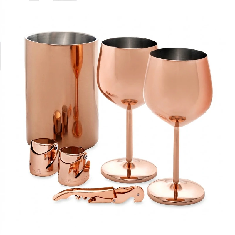 Weinset Veneto WSETVE6 by Barprofessional color Svart