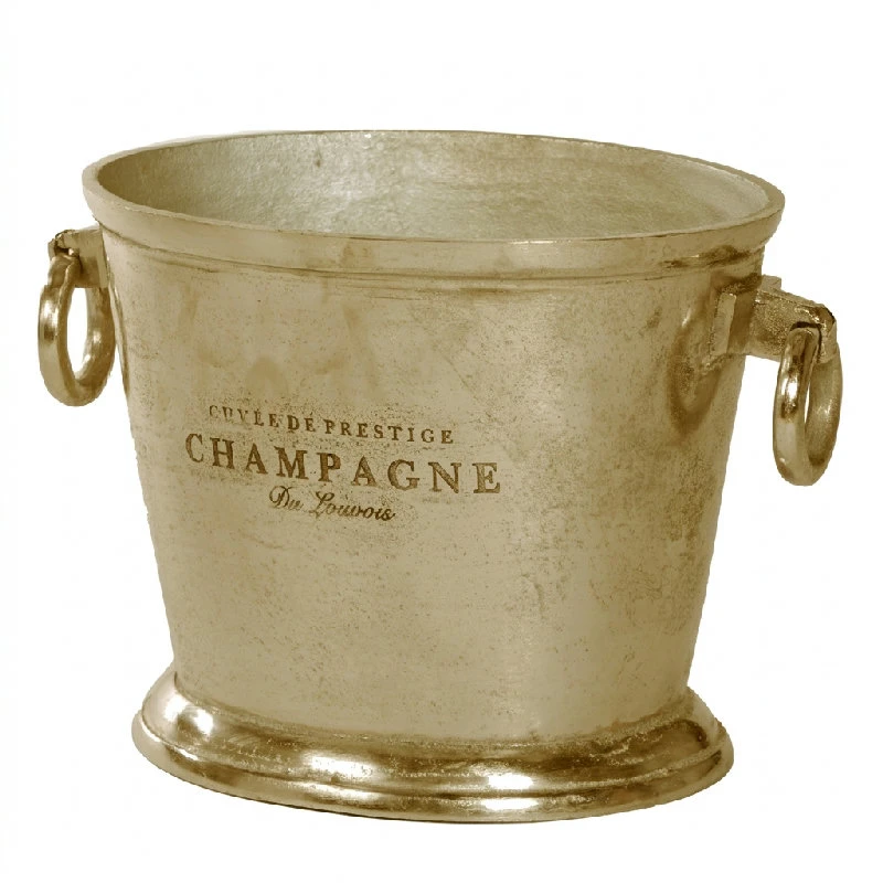 Champagnerkühler Vintage Gold WGOLBUC by Barprofessional color Svart
