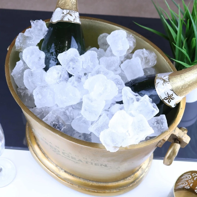 Champagnerkühler Vintage Gold WGOLBUC by Barprofessional color Svart