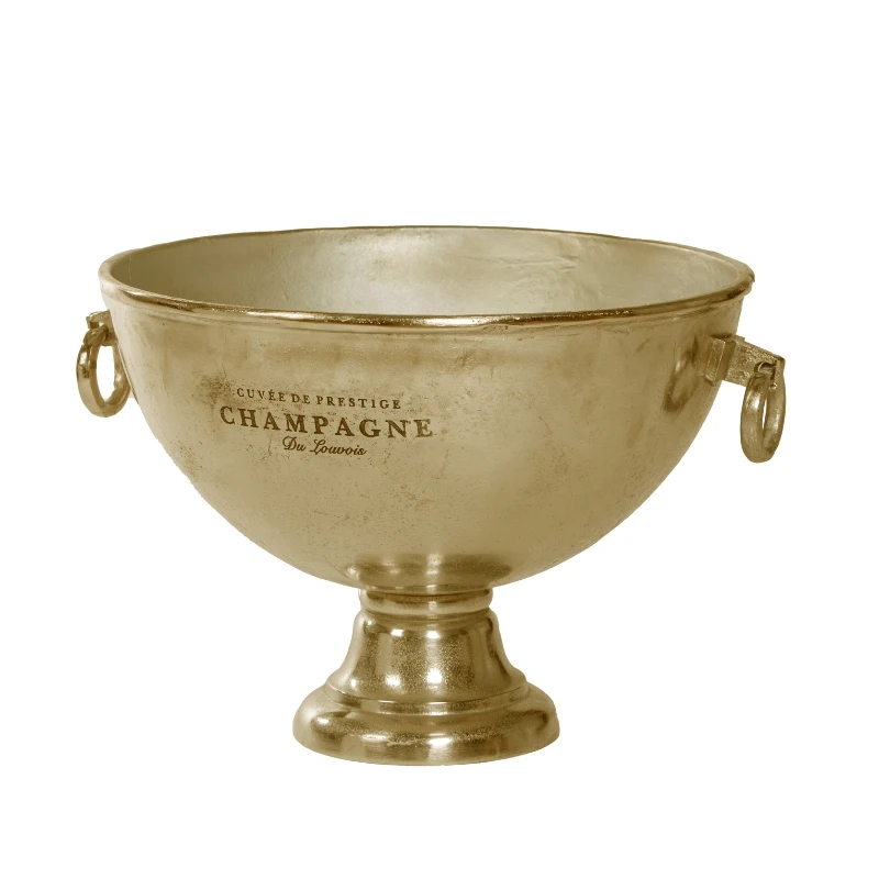 Champagnerschale Vintage-Gold Ø47 cm WGOLBWL by Barprofessional color Svart