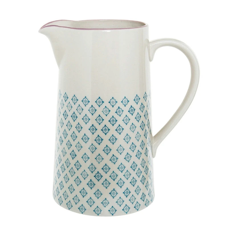 Patrizia Krug - Blau - Steingut 21105940 by Bloomingville color Blauw