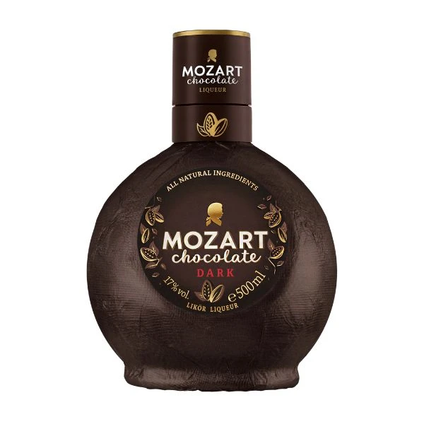 Mozart Dark Chocolate Cream Liqueur 50 cl 986196 by MOZART color Svart