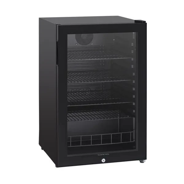 Display-Kühlschrank – DC126BB – Scandomestic 35311110000DC126BB by Scandomestic color Svart