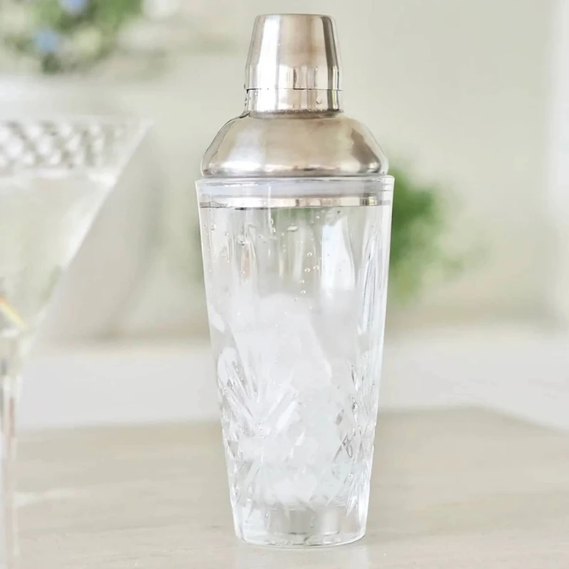 Vintage Gatsby Shaker 550 ml CSVD550 by Barprofessional color Svart