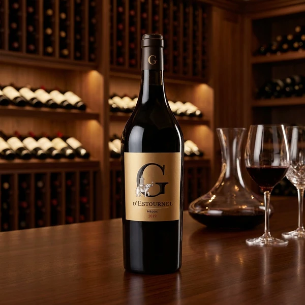 2019 G D’Estournel - Chateau Cos d'Estournel 607919  color Svart