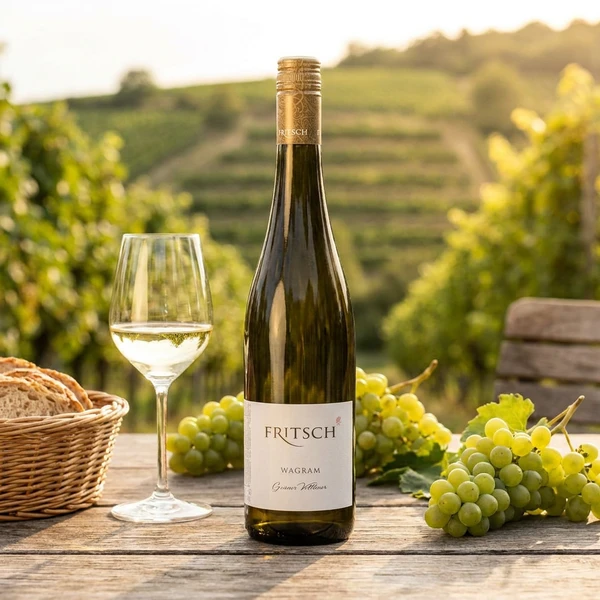 Grüner Veltliner Wagram 2025 - Weinberghof Fritsch 613023 by Koop color Svart